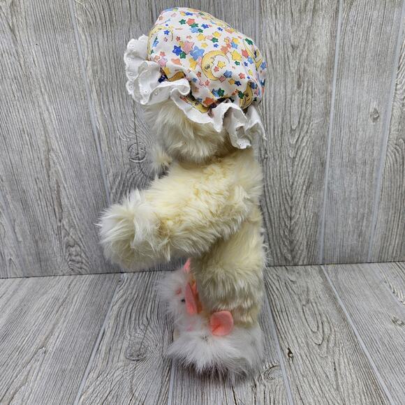 Annette Funicello Dream Keeper Collectible Bear & Co Teddy Slippers Bonnet - Picture 7 of 12